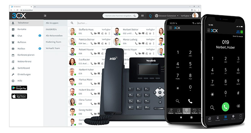 Telefonie und Kommunikation fuer Handwerksbetriebe